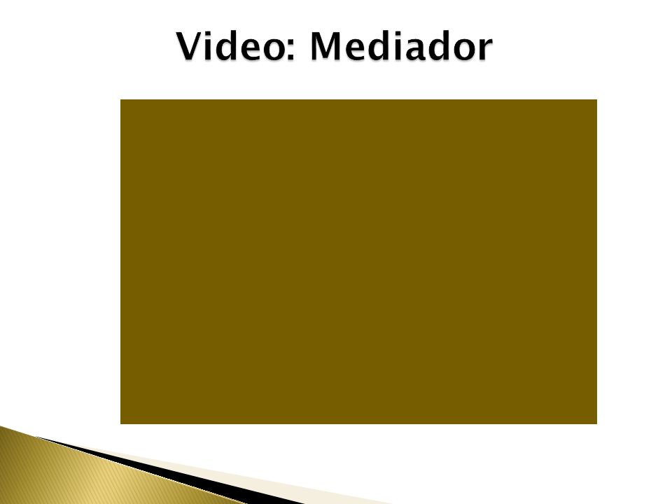 Video: Mediador