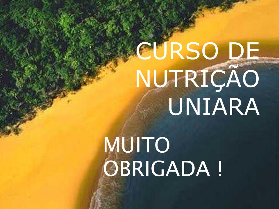 CURSO DE NUTRIÇÃO UNIARA