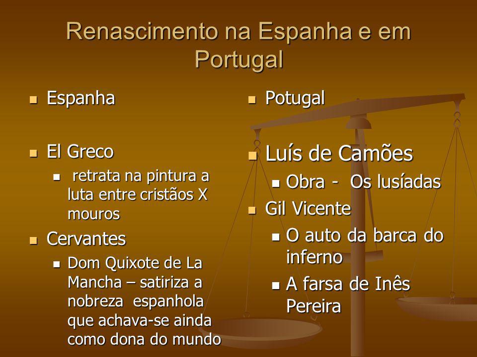 Renascimento na Espanha e em Portugal