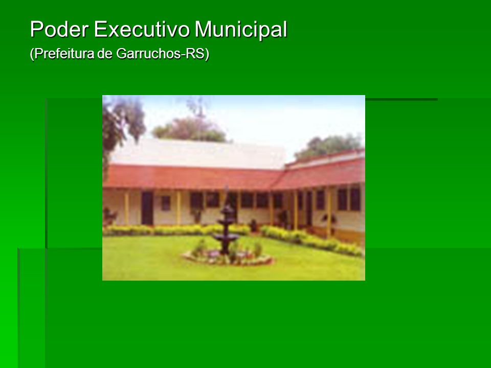 Poder Executivo Municipal
