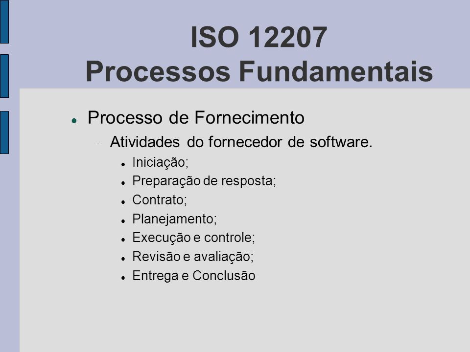 ISO Processos Fundamentais