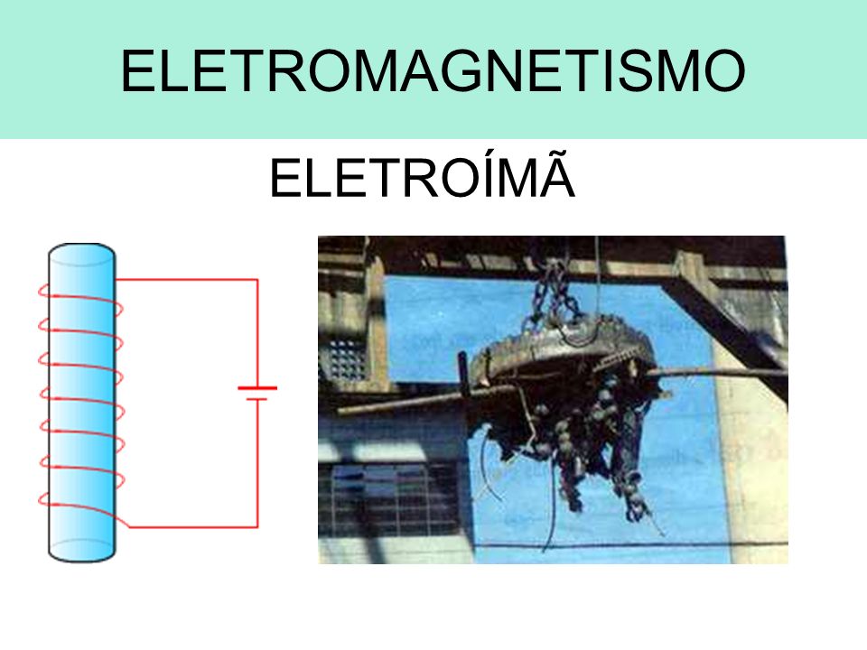 ELETROMAGNETISMO ELETROÍMÃ