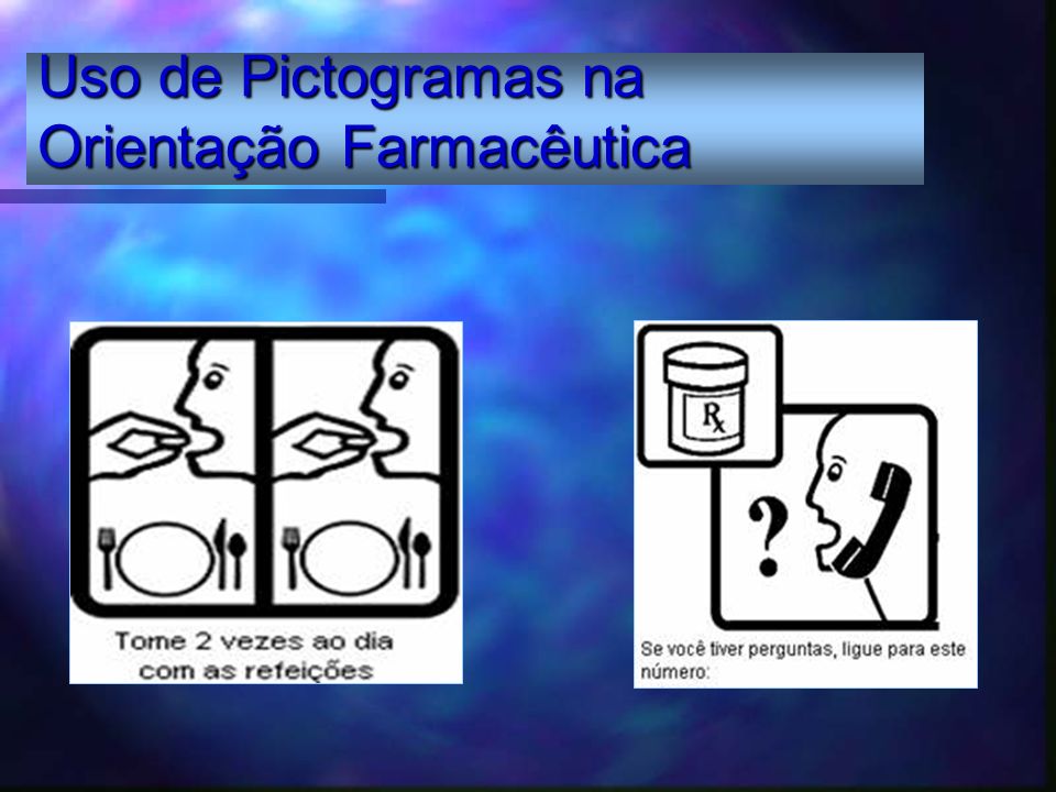 Uso de Pictogramas na Orientação Farmacêutica
