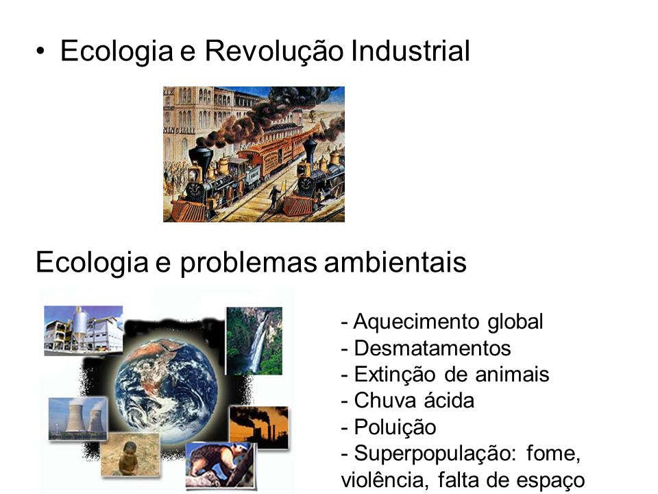 Ecologia e Revolução Industrial