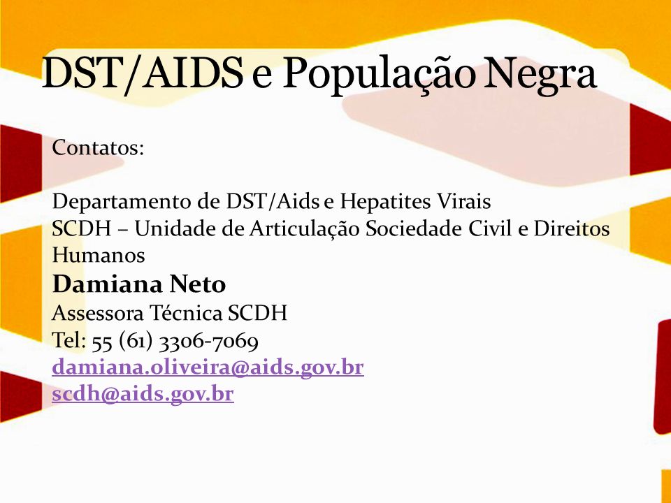 DST/AIDS e População Negra