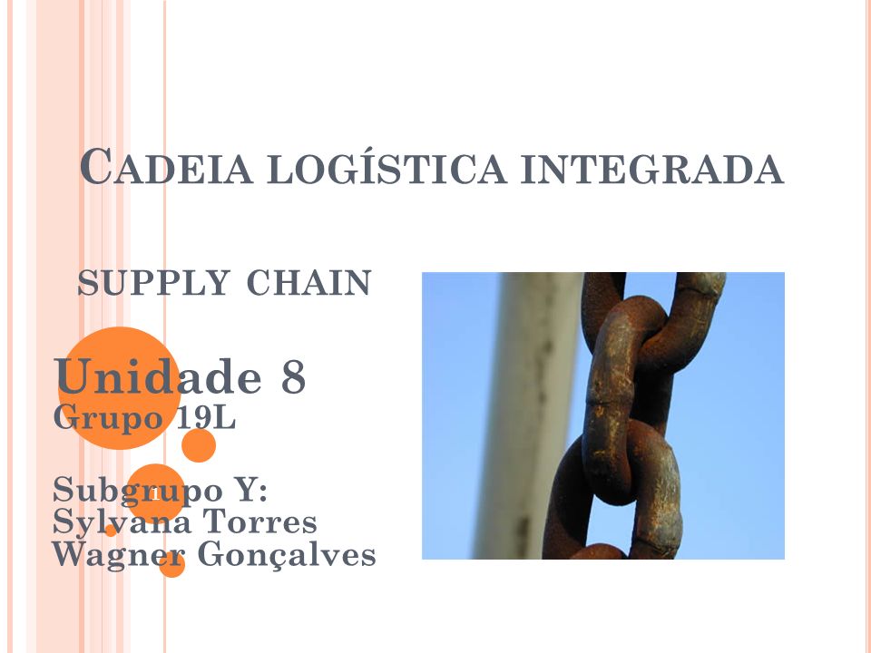 Cadeia logística integrada supply chain
