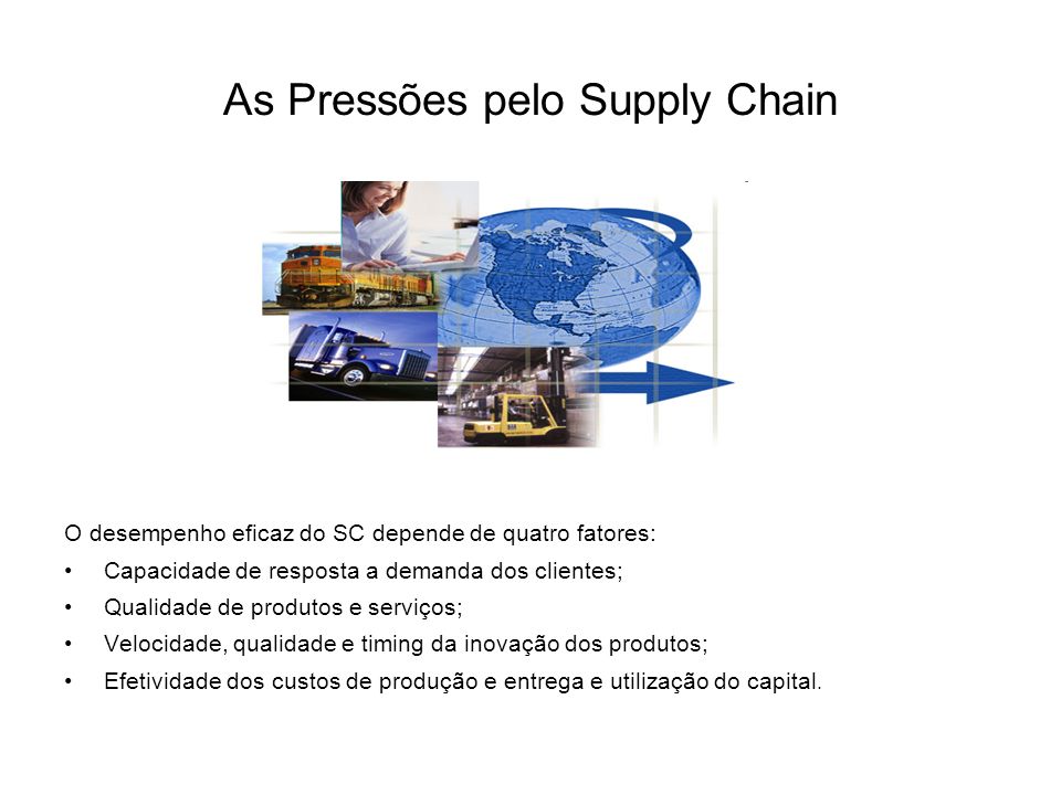 As Pressões pelo Supply Chain