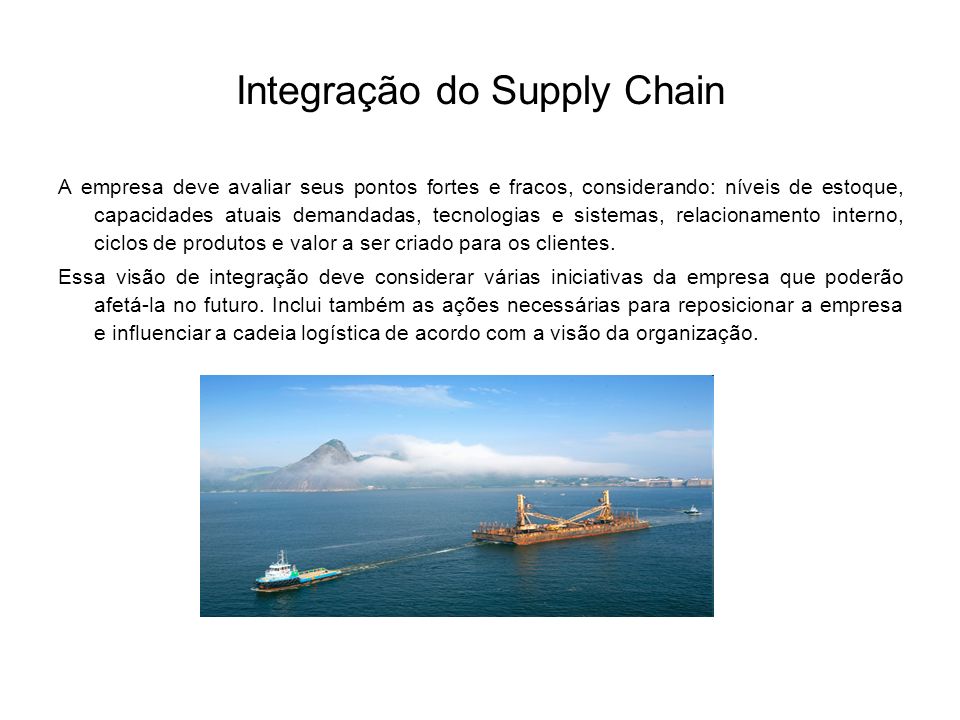Integração do Supply Chain