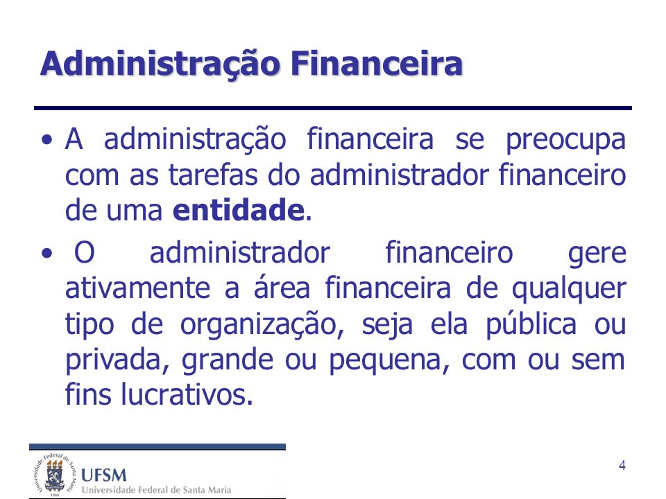 Administração Financeira