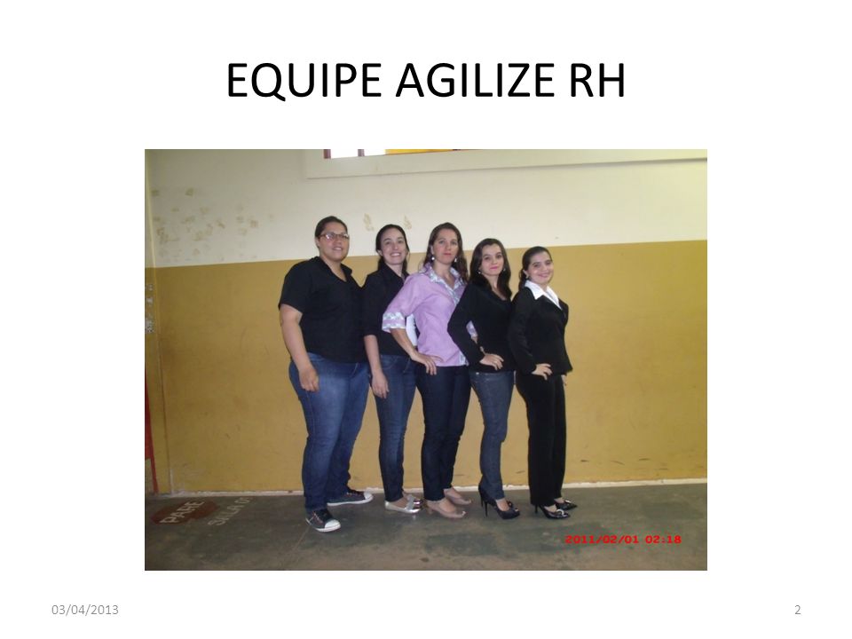 EQUIPE AGILIZE RH 03/04/2013