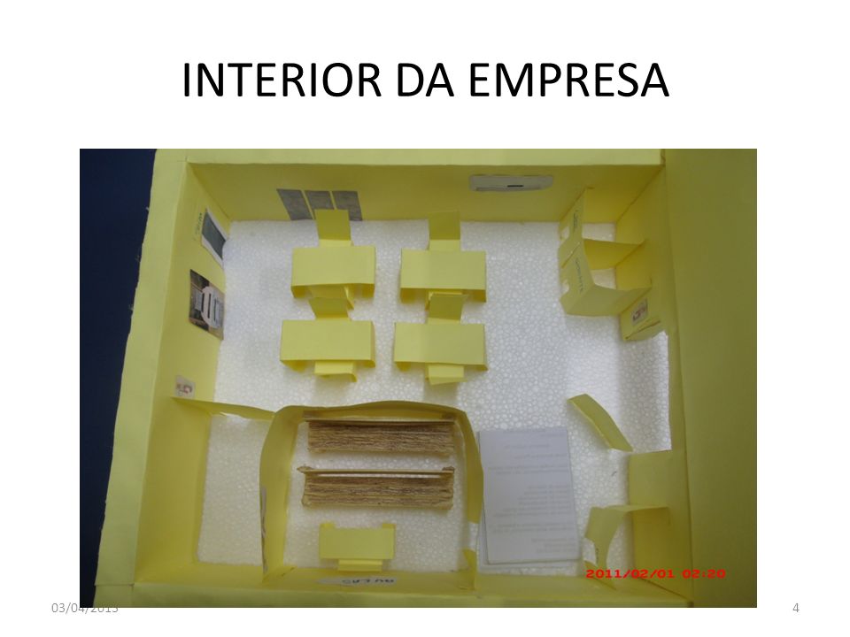 INTERIOR DA EMPRESA 03/04/2013