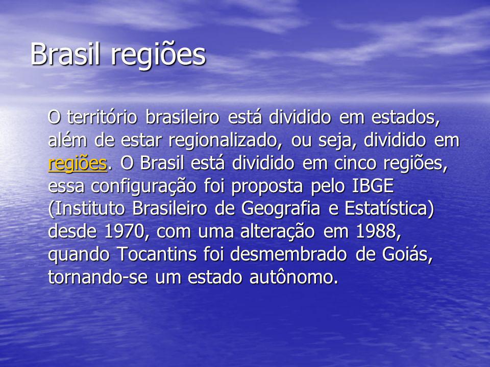 Brasil regiões