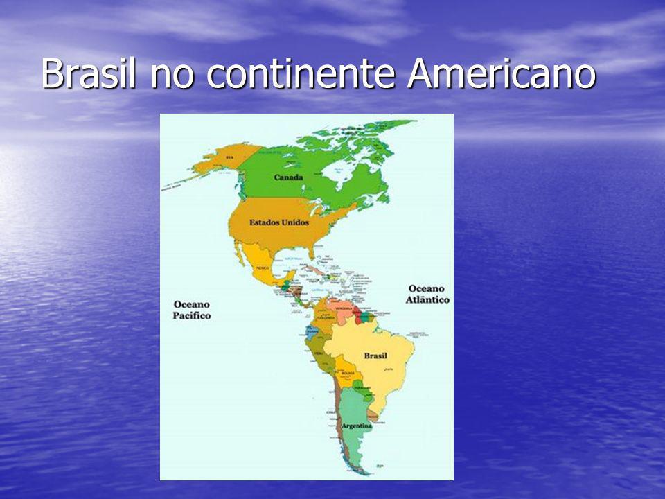 Brasil no continente Americano