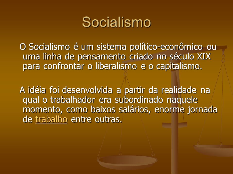 Socialismo