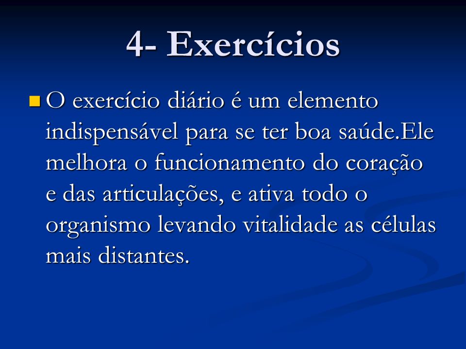 4- Exercícios