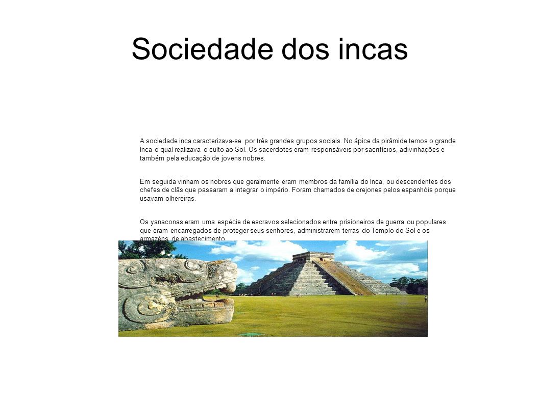 Sociedade dos incas