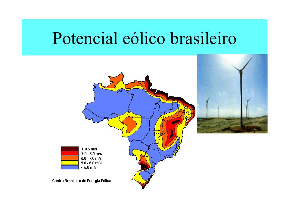 Potencial eólico brasileiro