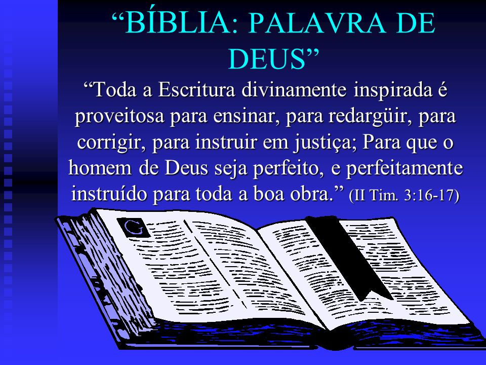 BÍBLIA: PALAVRA DE DEUS