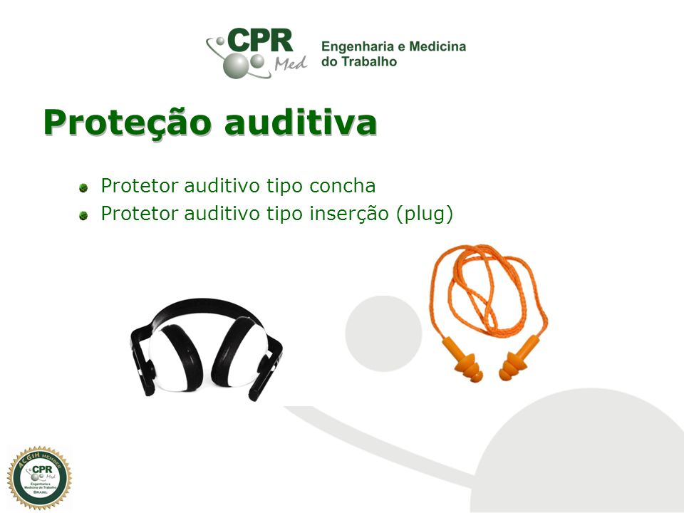 Proteção auditiva Protetor auditivo tipo concha