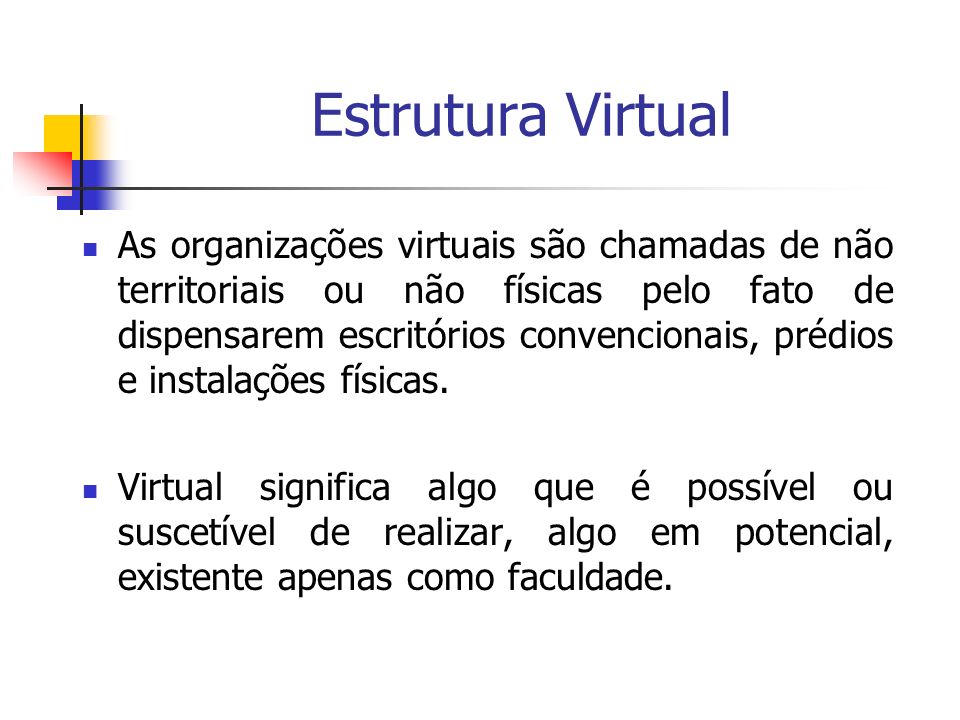 Estrutura Virtual