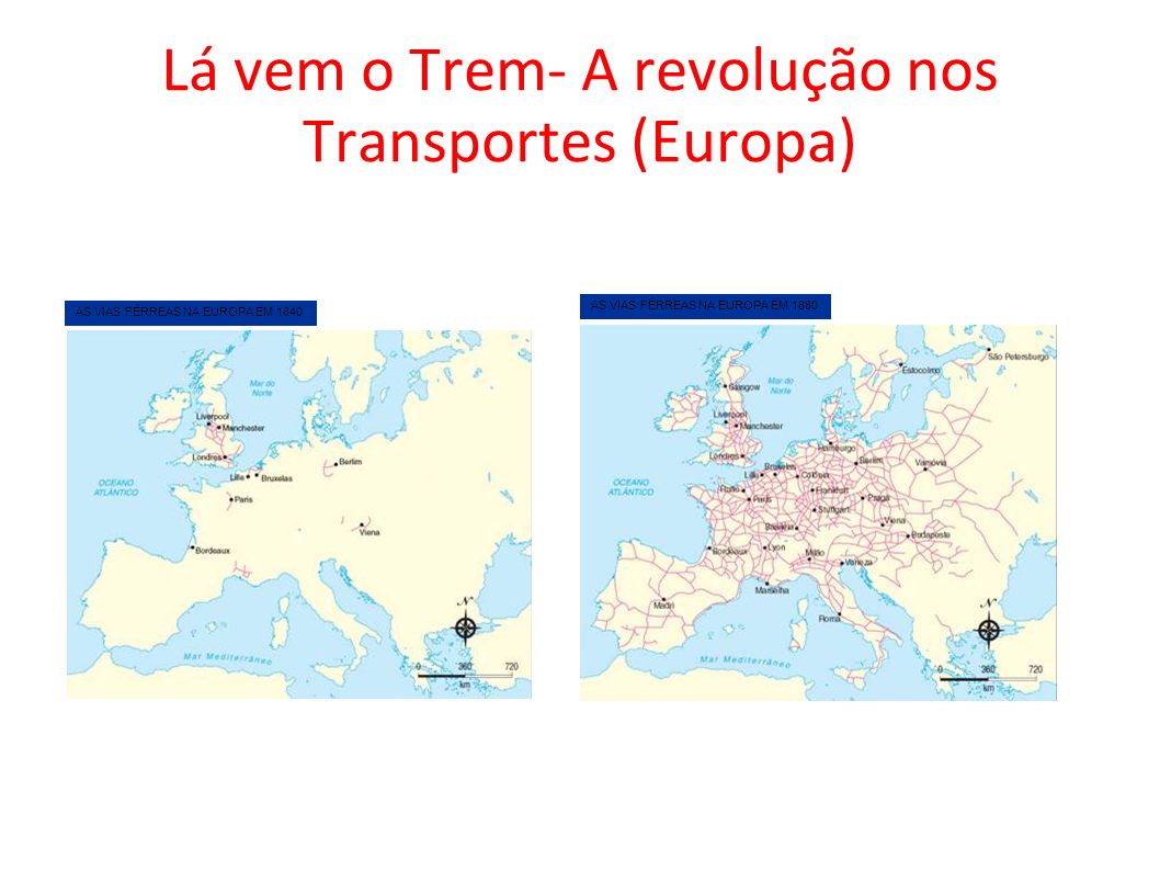 Lá vem o Trem- A revolução nos Transportes (Europa)