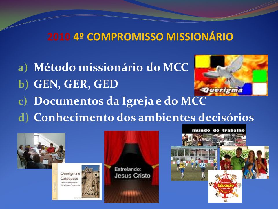 2010 4º COMPROMISSO MISSIONÁRIO