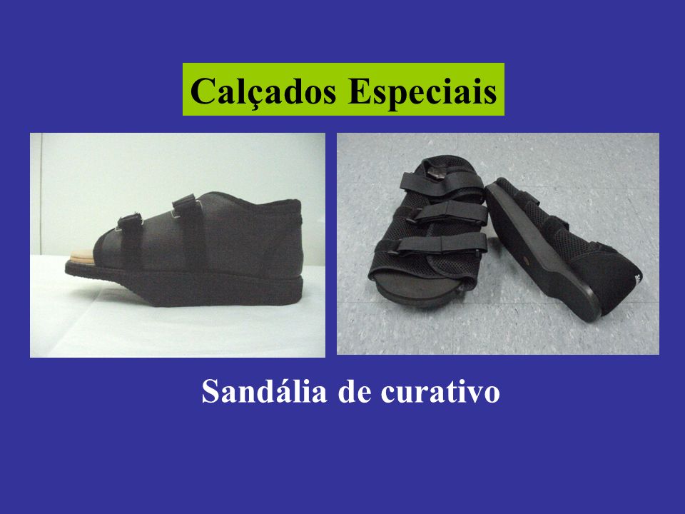 Calçados Especiais Sandália de curativo