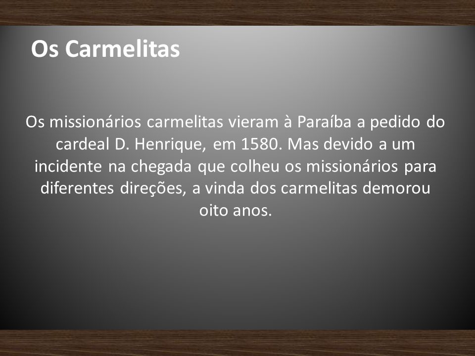 Os Carmelitas
