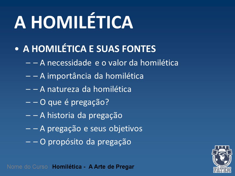 Homilética