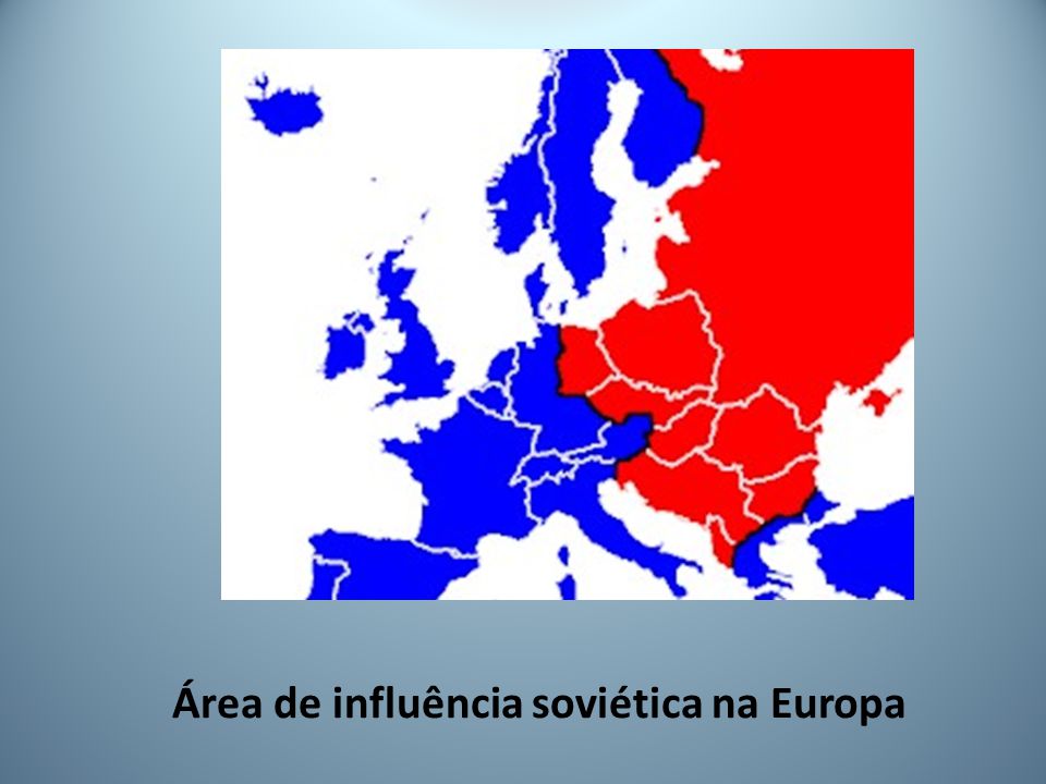 Área de influência soviética na Europa