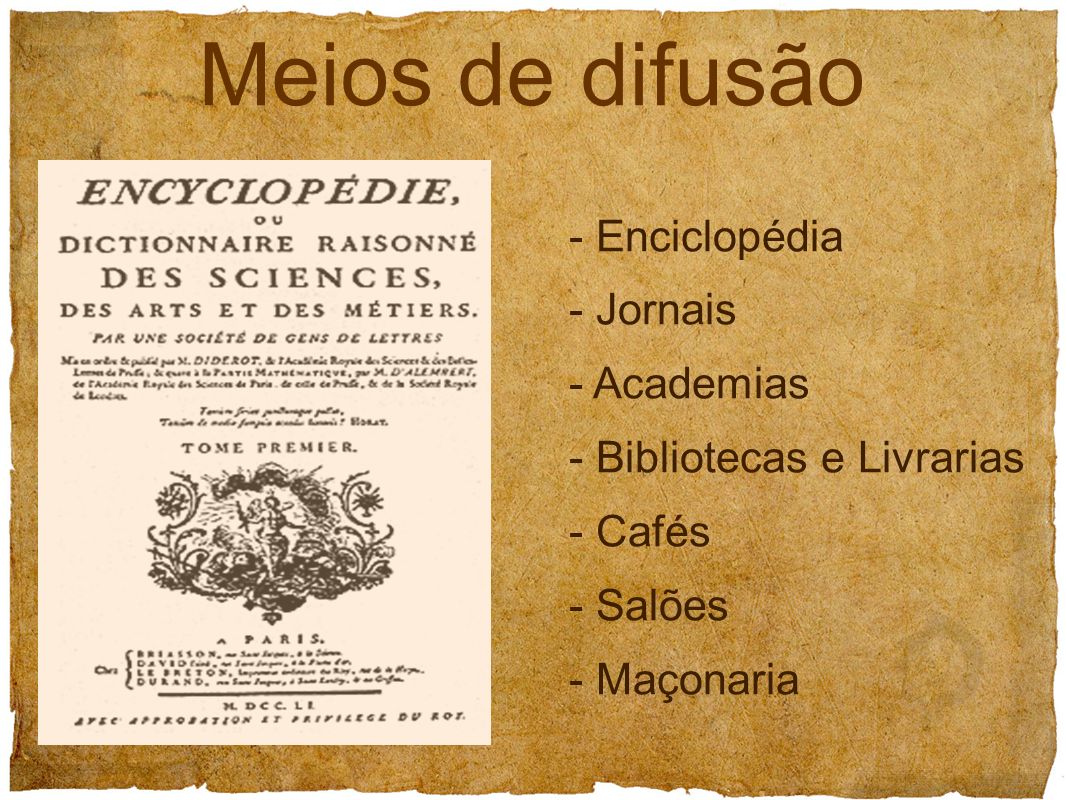 Meios de difusão - Enciclopédia - Jornais - Academias