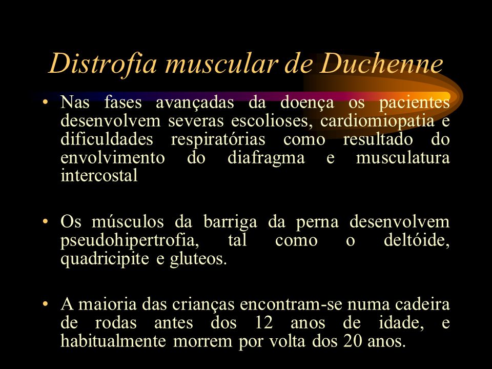 Distrofia muscular de Duchenne