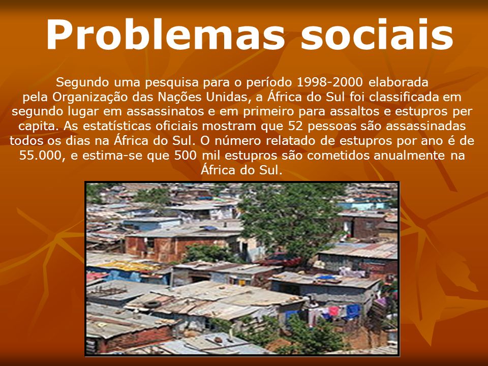 Problemas sociais