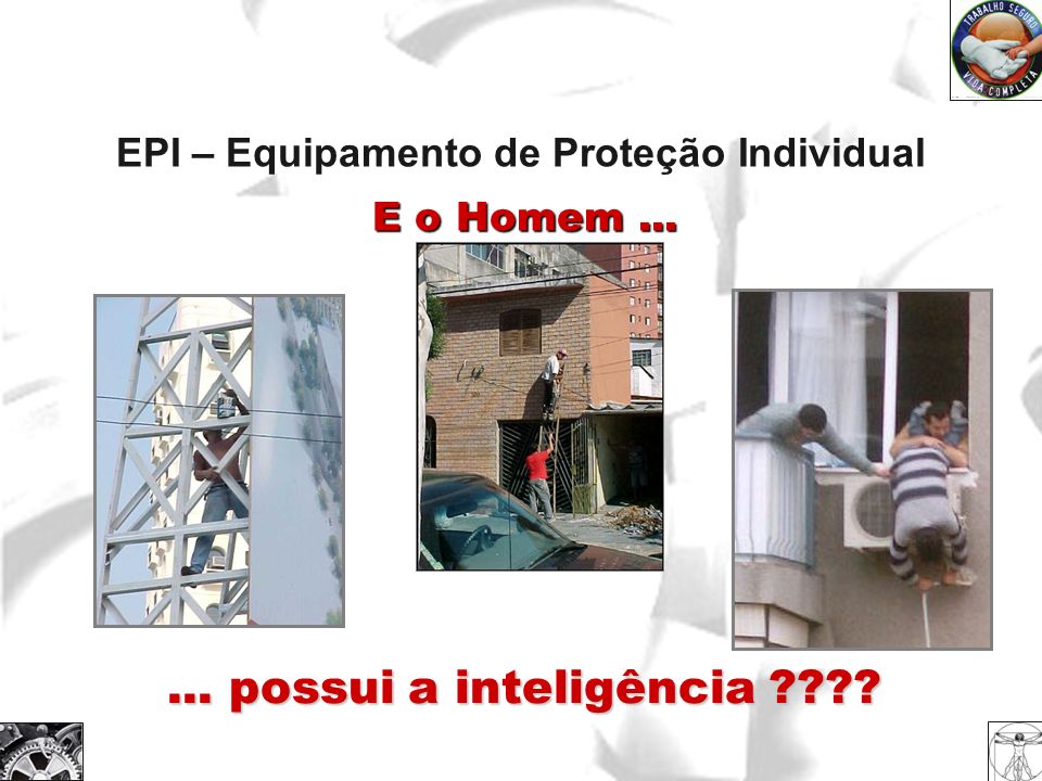 EPI – Equipamento de Proteção Individual