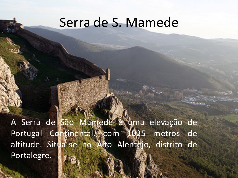 Serra de S. Mamede