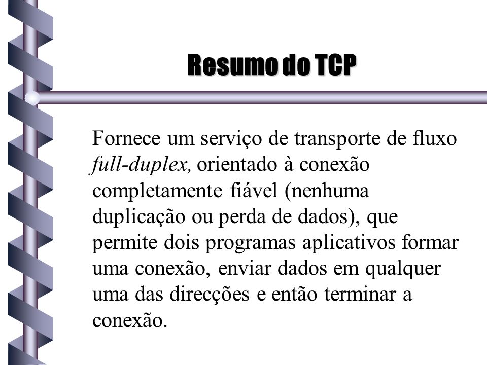 Resumo do TCP