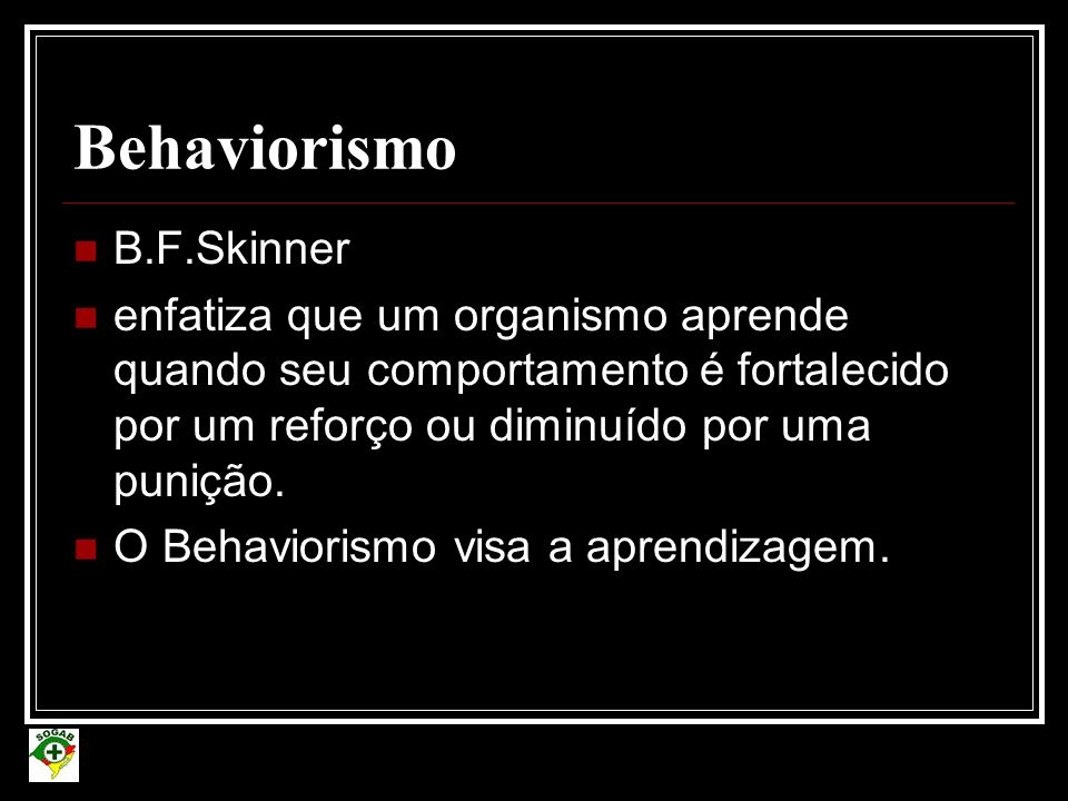 Behaviorismo B.F.Skinner