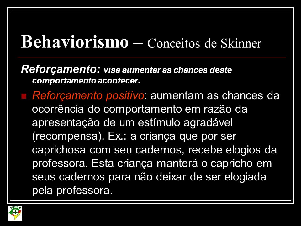 Behaviorismo – Conceitos de Skinner