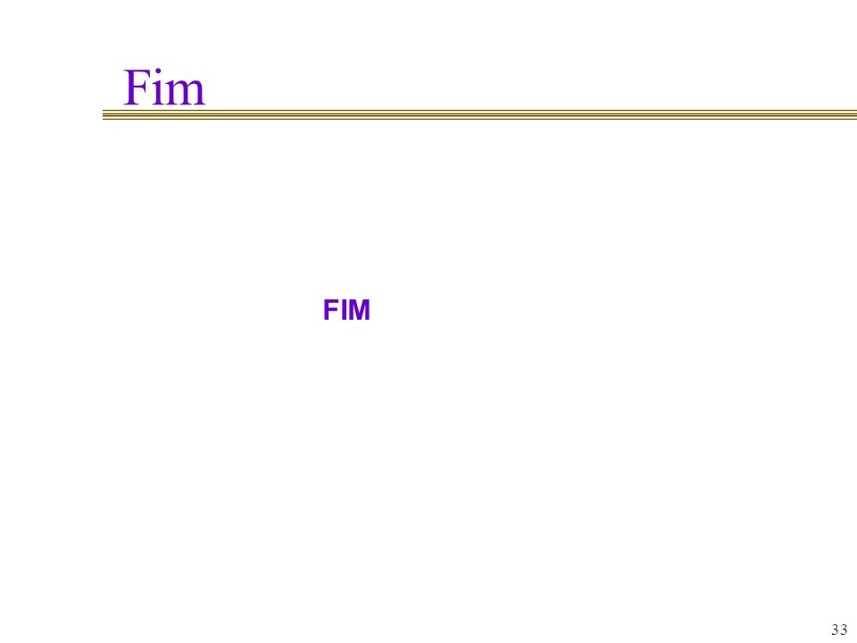 Fim FIM 33 33