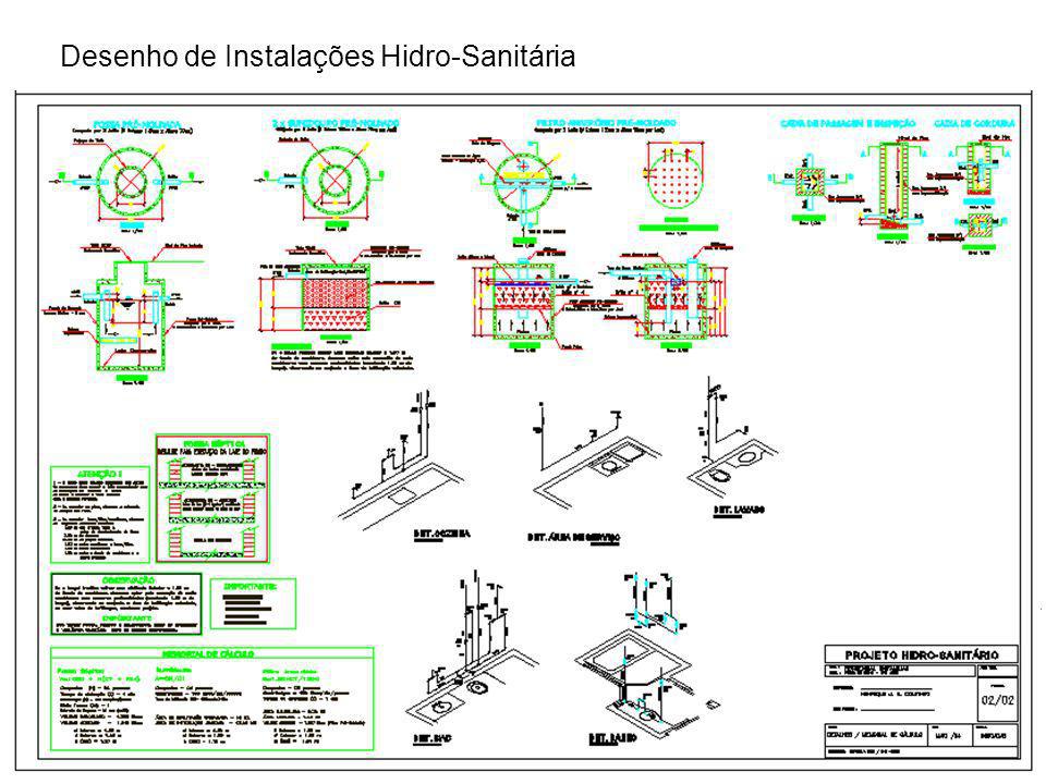Desenho de Instalações Hidro-Sanitária