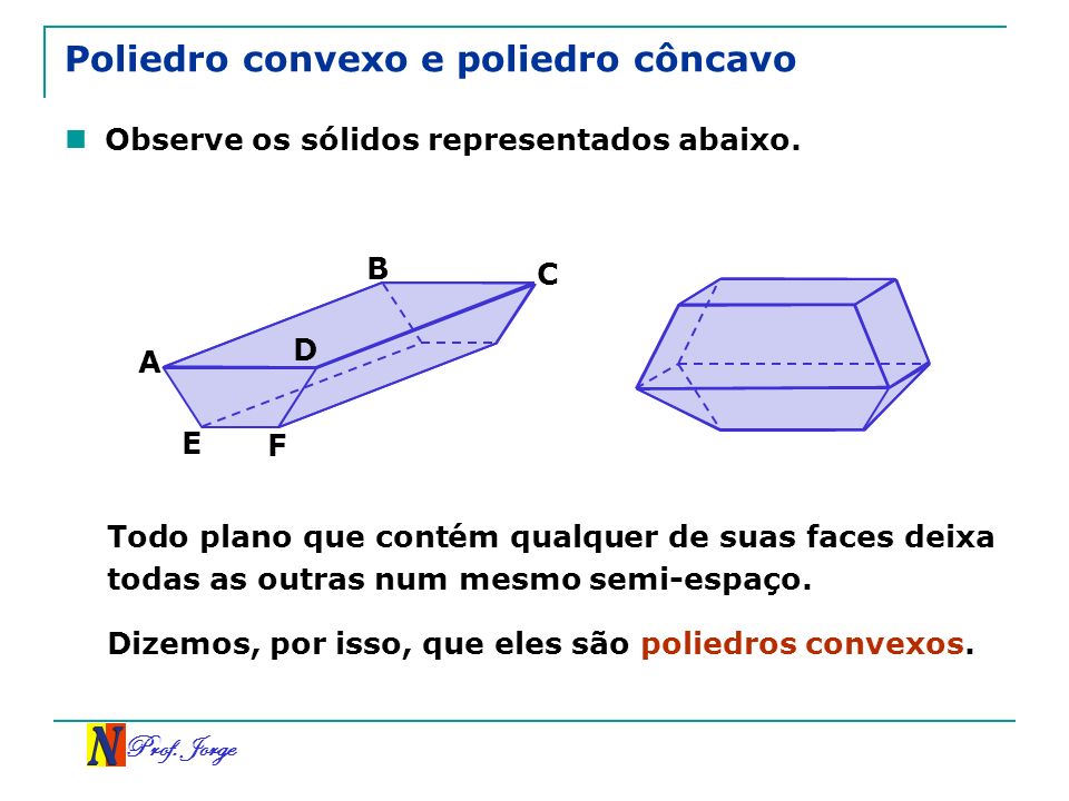 Poliedro convexo e poliedro côncavo