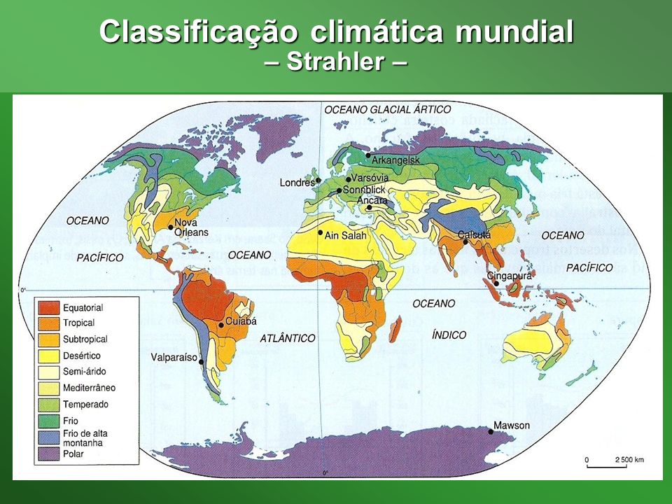 Classificação climática mundial