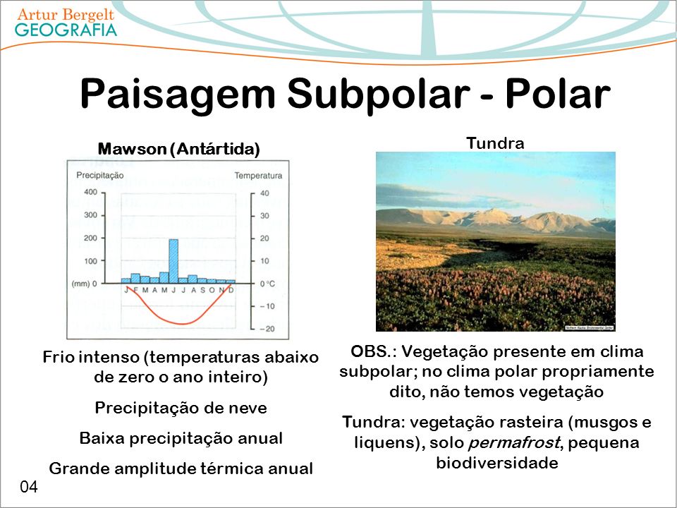 Paisagem Subpolar - Polar