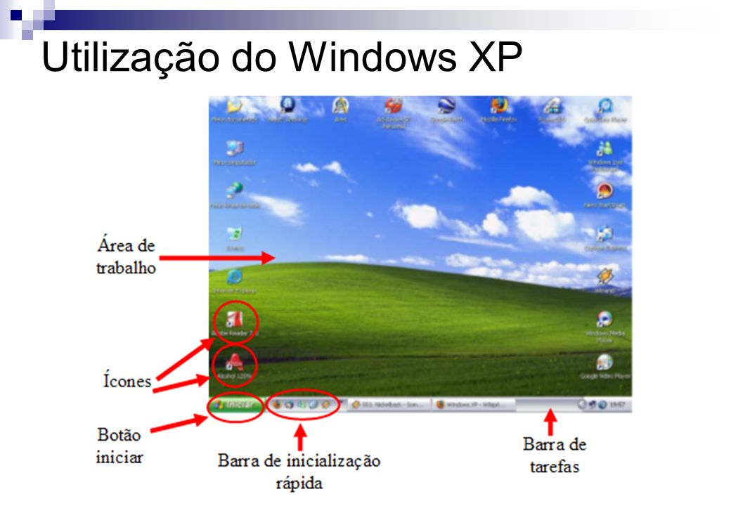 Utilização do Windows XP