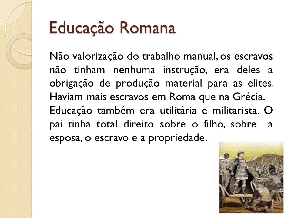 Educação Romana