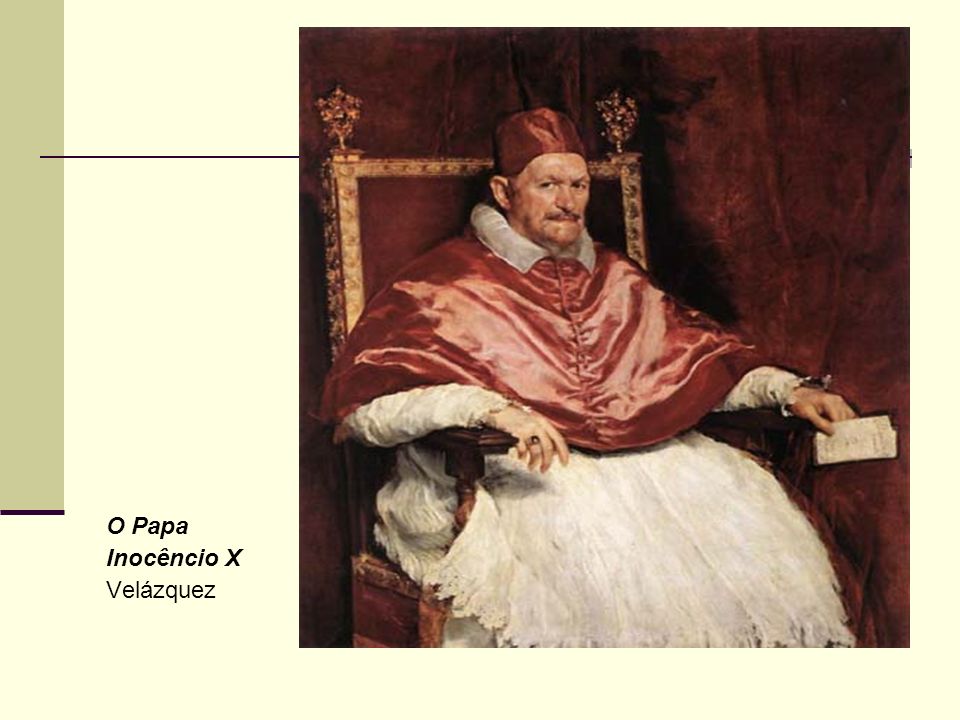 O Papa Inocêncio X Velázquez