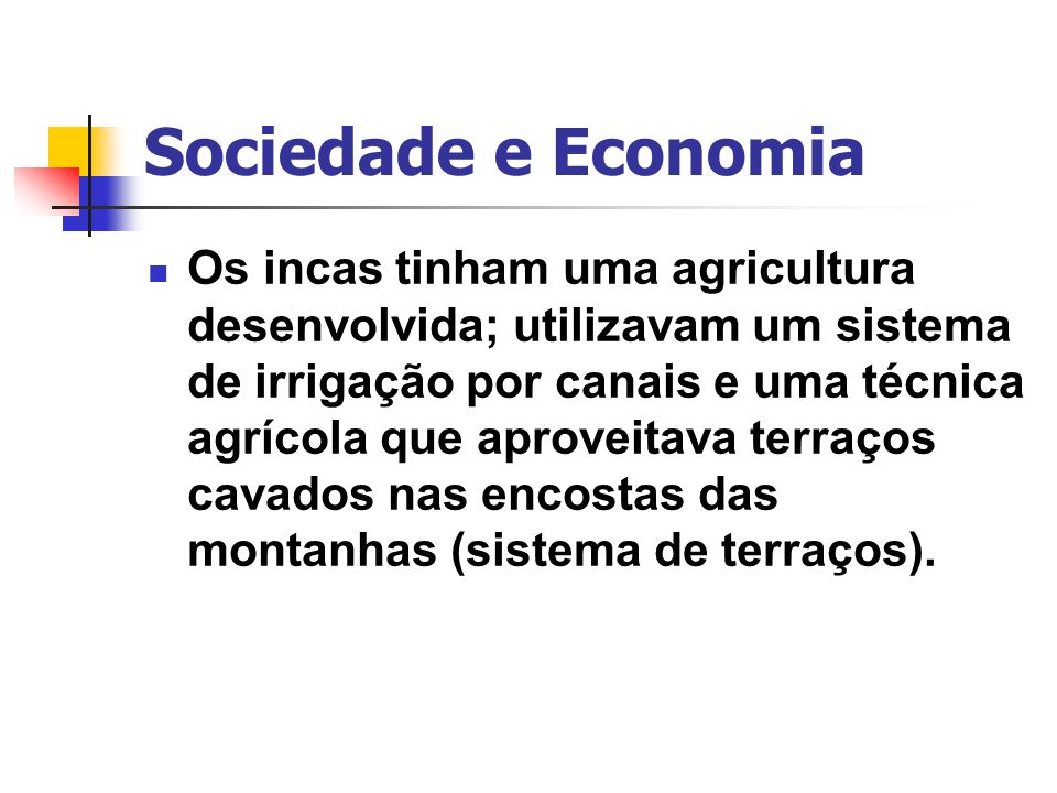 Sociedade e Economia