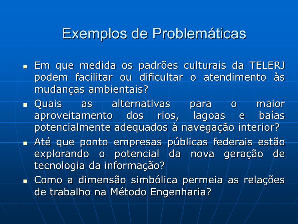 O que é o Problema do Projeto de Pesquisa? Faça com Exemplos