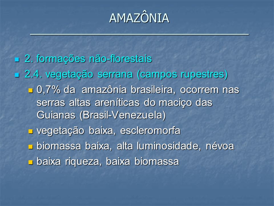 AMAZÔNIA _________________________________