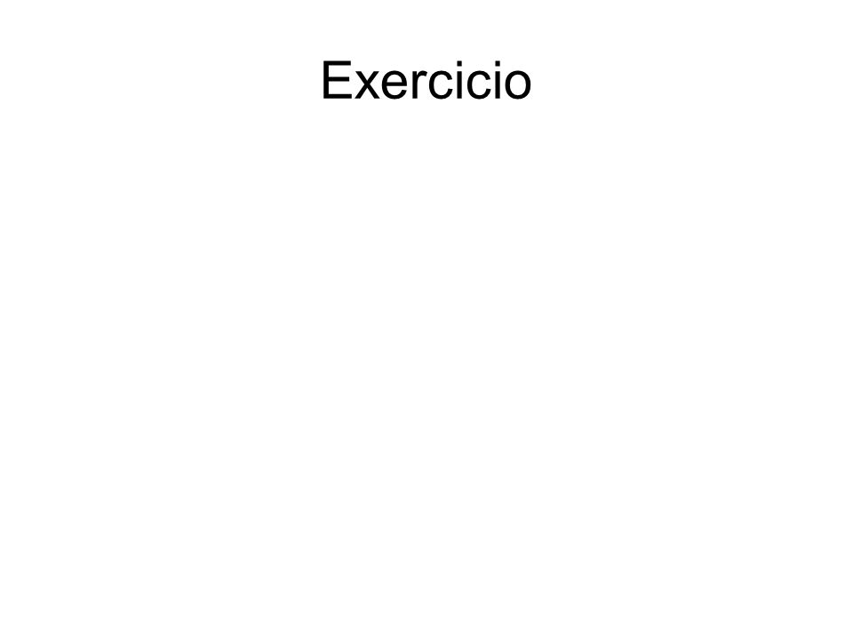 Exercicio